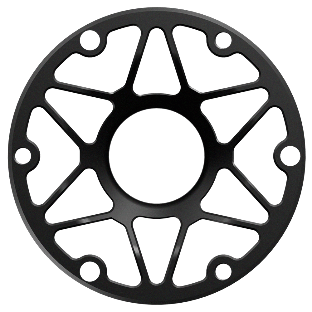 Spacer S50 (Länge 50mm) - schwarz, gold, lila