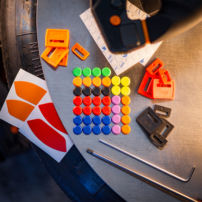 Asetek Steering Wheel Button Color Kit