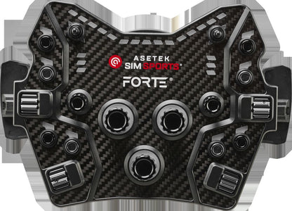 Forte® GT Button Box (Black, Alu. Knöpfe)