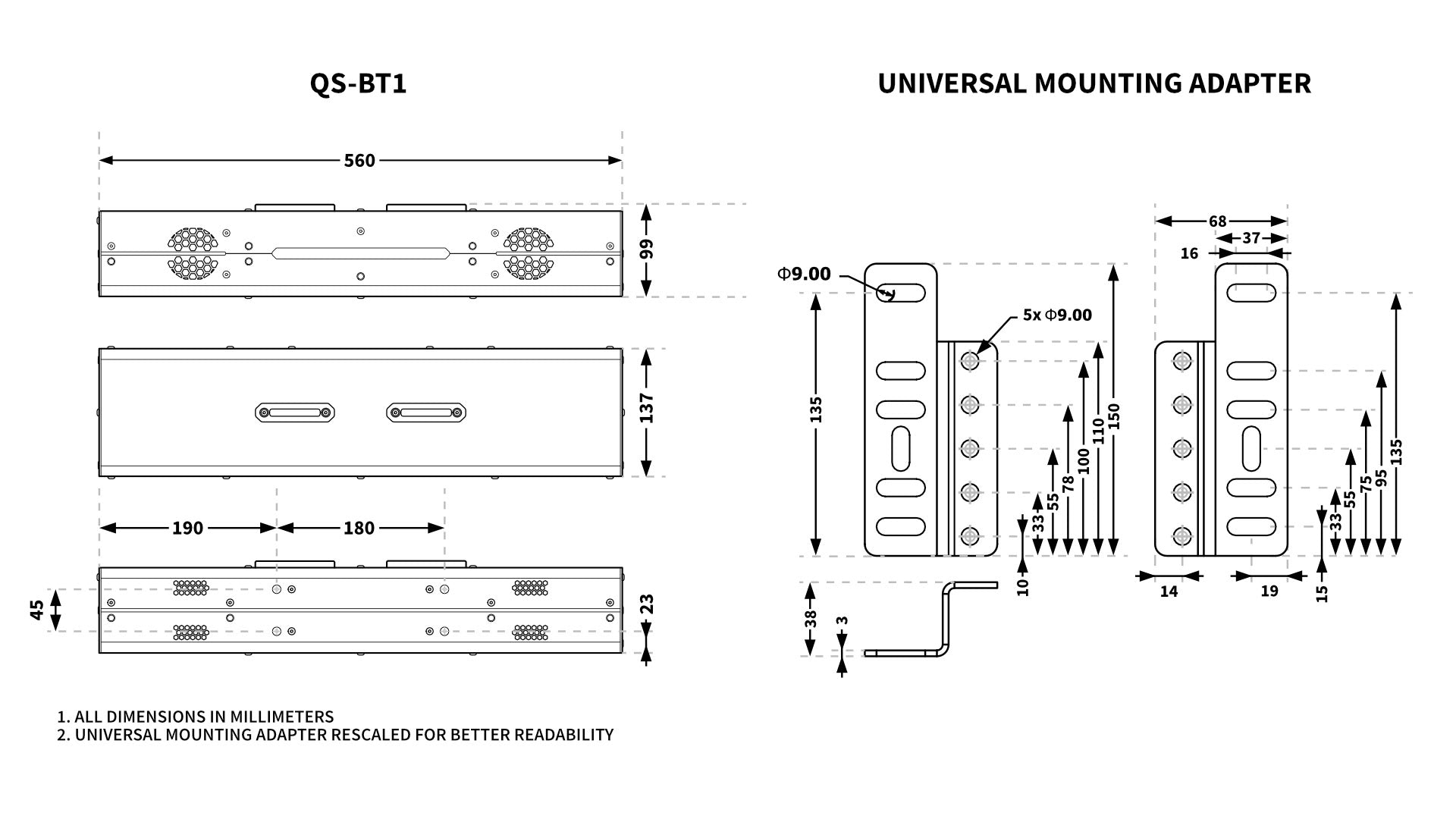 QS-BT1 belt tensioning system