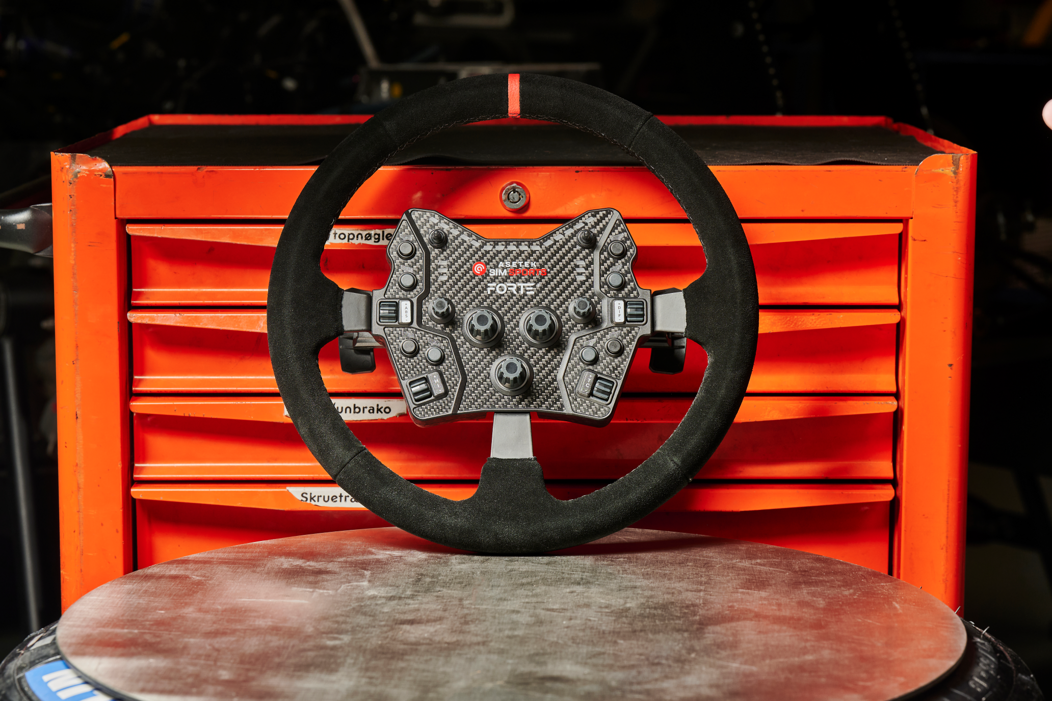 Asetek Round Drift/Rally Dished Suede Rim