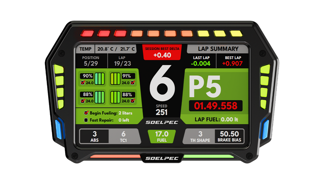 Soelpec XR-7 Display