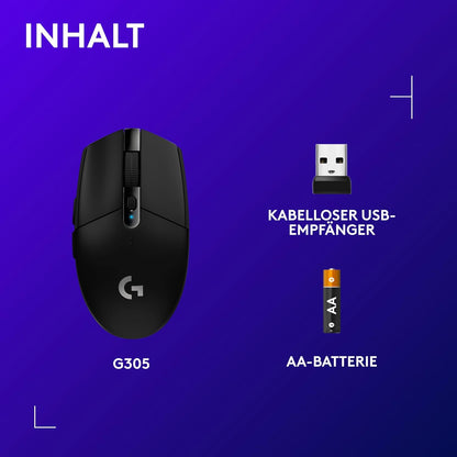 Logitech G305 LIGHTSPEED Kabellose Gaming-Maus